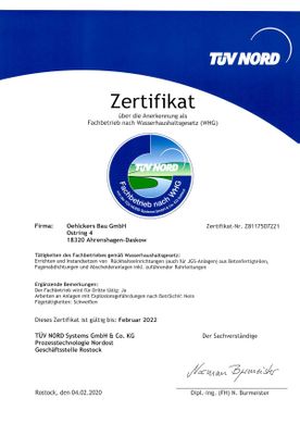 Zertifikat